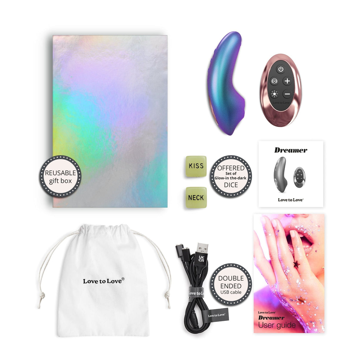 Love To Love Dreamer - Iridescent Turquoise - Thrusting Movements
