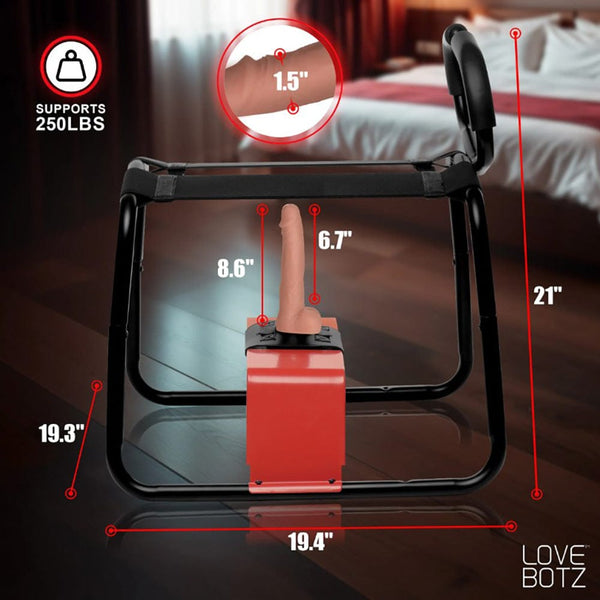 LoveBotz Bangin' Bench Thrusting & Vibrating Sex Machine