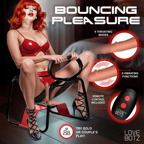 LoveBotz Bangin' Bench Thrusting & Vibrating Sex Machine