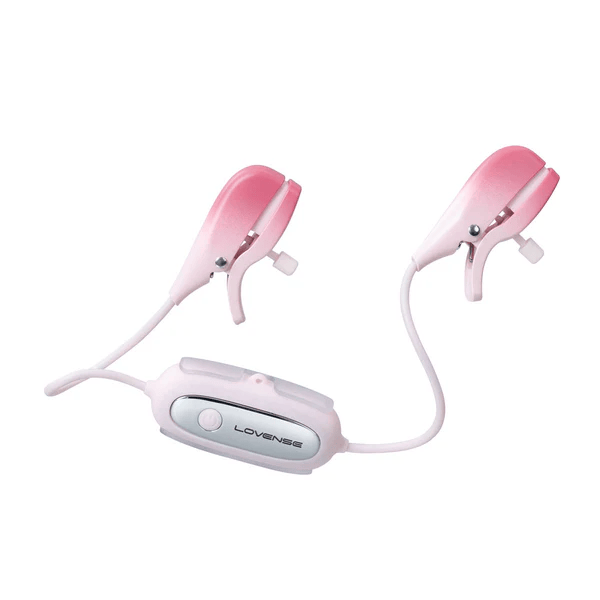 Lovense Gemini Adjustable Vibrating Nipple Clamps – App Controlled