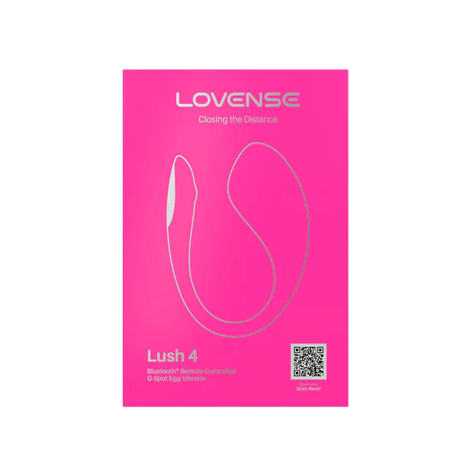 LOVENSE LUSH 4 REMOTE CONTOL VIBRATOR - PINK