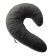Lune Side Snuggle Pillow with Palm Vibrator Black