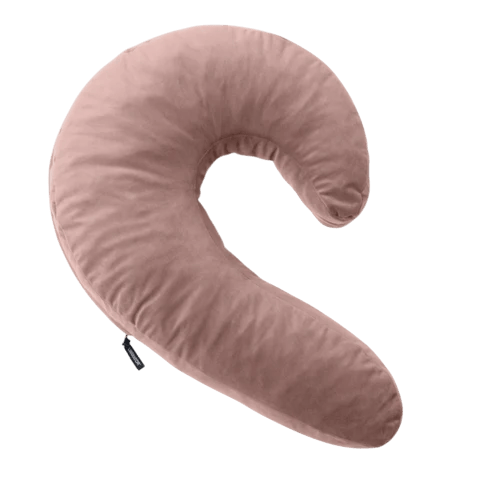 Lune Side Snuggle Pillow with Palm Vibrator Rose