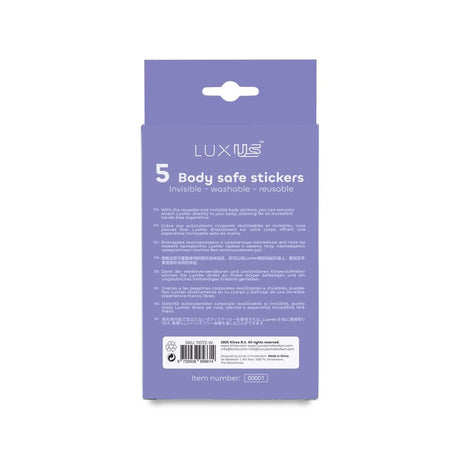 Luxus Body-Safe Adhesive Stickers for Couples Vibrators