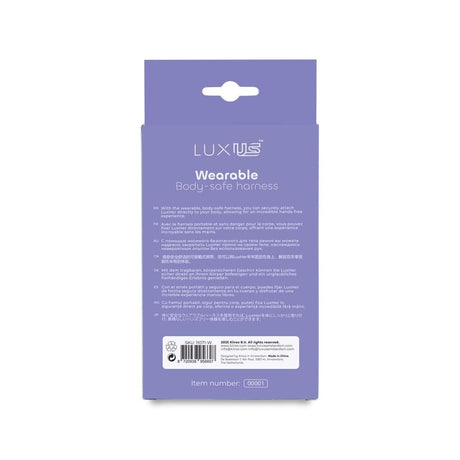 Luxus Wearable Harness for Couples Vibrator