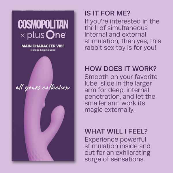 Main Character Rabbit Vibe - Cosmo