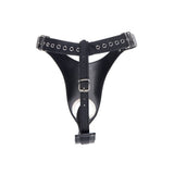 Male Chastity Harness Silicone Anal Plug