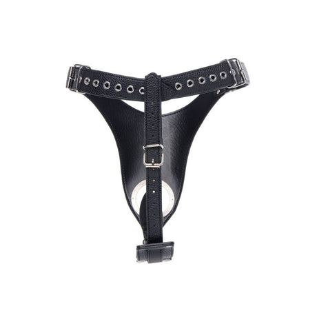 Male Chastity Harness Silicone Anal Plug