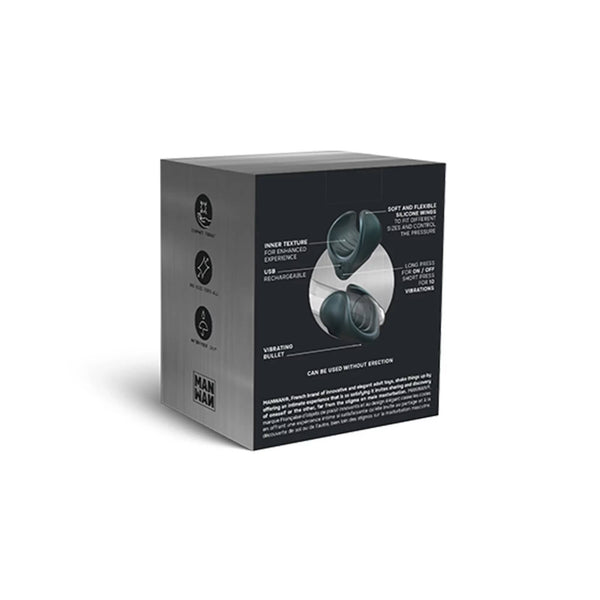 ManWan Starter Vibrating Masturbator – Compact Travel Stroker