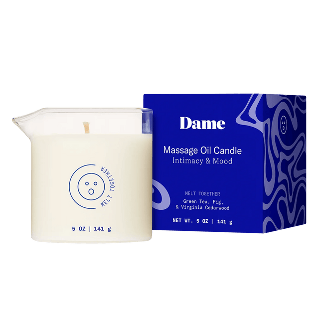 Massage Oil Candle Melt Together