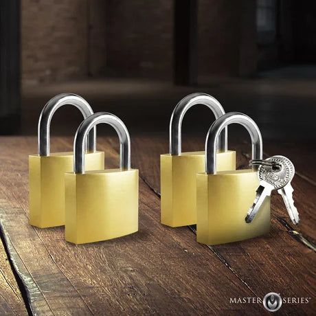 Master Series 4 Pack Bondage Lock Set