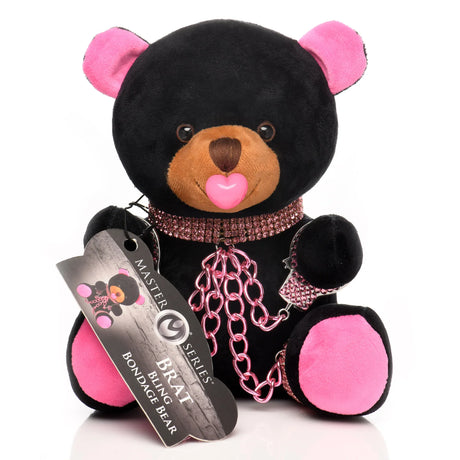 Master Series Bling Bondage Bear Plush