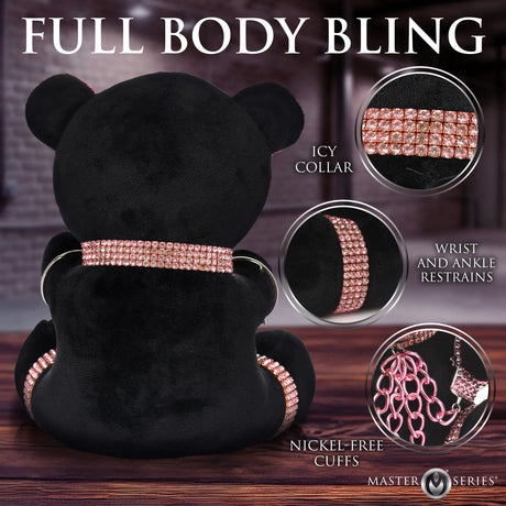 Master Series Bling Bondage Bear Plush