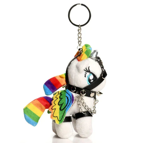 Master Series Prism Pearl Rainbow Bondage Pony Keychain
