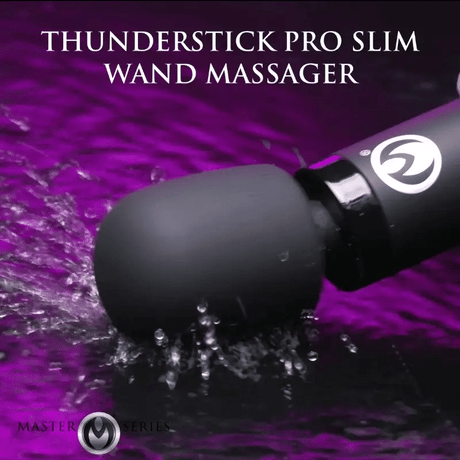 Master Series Thunderstick Pro Slim Wand Massager