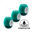 Masturbator Egg 3er Set (Bubble) Violet