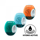 Masturbator Egg 3er Set (Naughty, Savage, Crunchy) Assorted