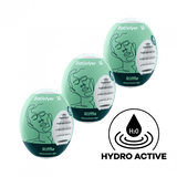 Masturbator Egg 3er Set (Riffle) Light Green