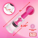 MAXtwist Clit & Nipple Triple Sucker Set - Pink