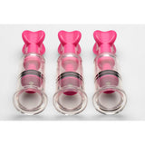 MAXtwist Clit & Nipple Triple Sucker Set - Pink