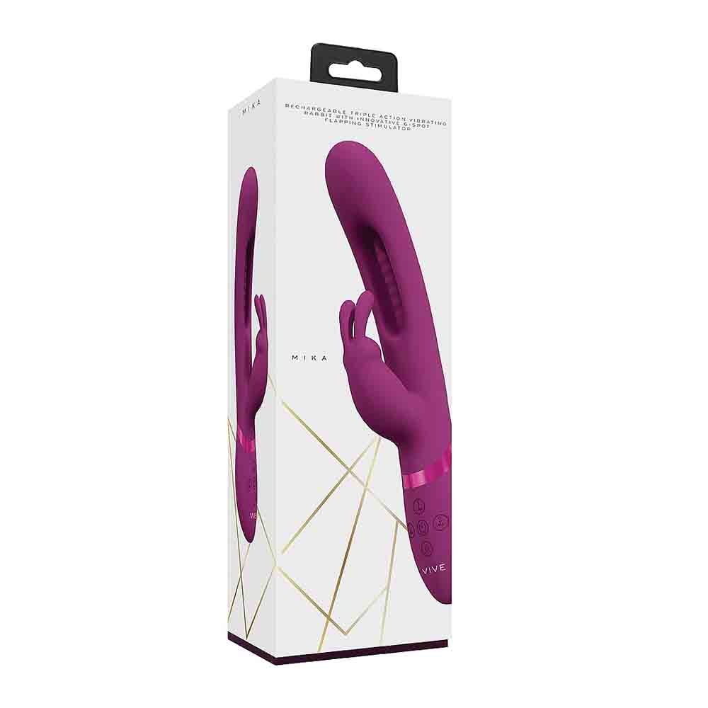 Mika - Flapping G-Spot Triple Rabbit