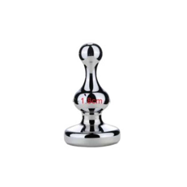 Mini Butt Plug Set - 5 Stainless Steel `Plugs with Gem