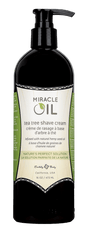 Miracle Oil Tea Tree Shave Cream 16 fl oz / 473 ml