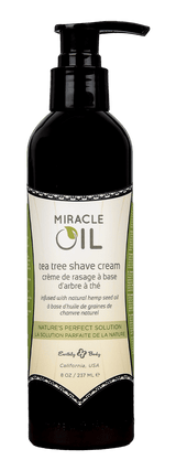 Miracle Oil Tea Tree Shave Cream 8 fl oz / 237 ml