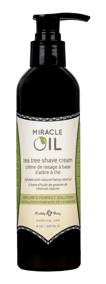 Miracle Oil Tea Tree Shave Cream 8 fl oz / 237 ml