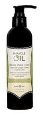 Miracle Oil Tea Tree Shave Cream 8 fl oz / 237 ml
