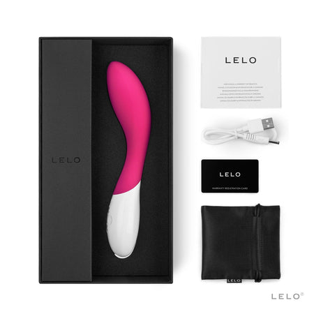 MONA™ 2 Mid-Size G-Spot and Clitoral Vibrator - Cerise