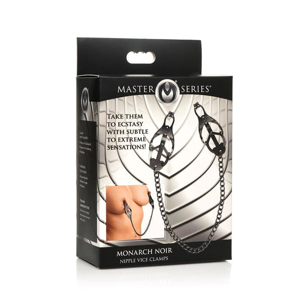 Monarch Noir Nipple Vice - Black