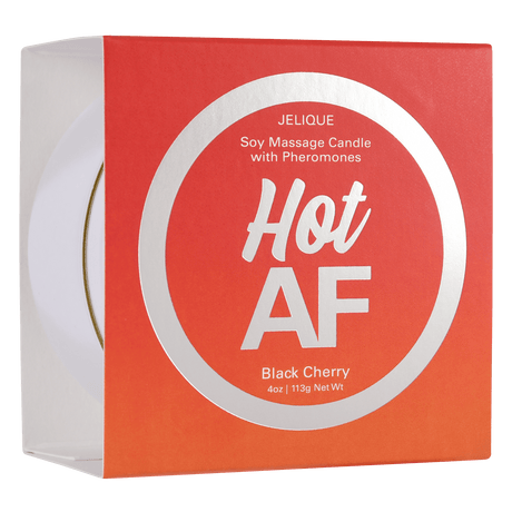 MOOD CANDLES Hot AF - Pheromone Massage Candle Black Cherry 4oz | 113g