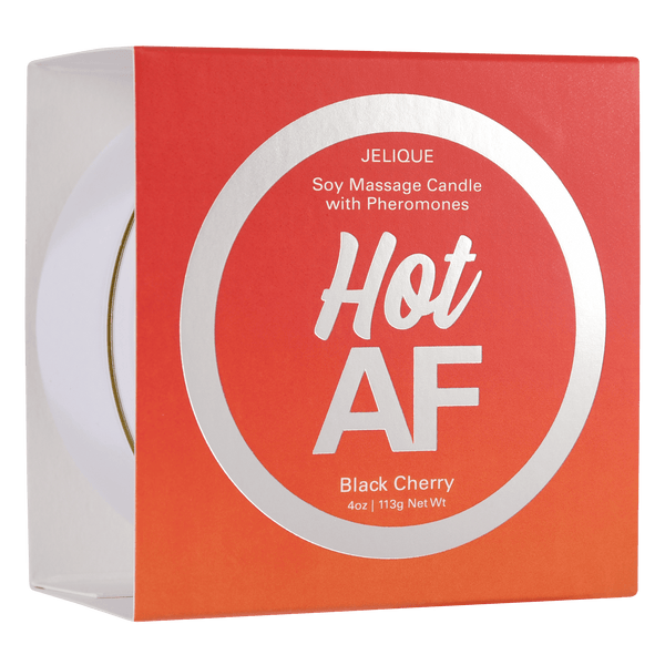 MOOD CANDLES Hot AF - Pheromone Massage Candle Black Cherry 4oz | 113g