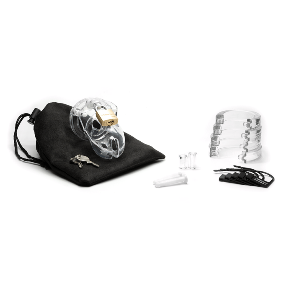 Mr. Stubb Cock Cage Kit - Clear