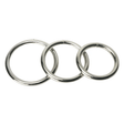 MS Trine Steel Ring Set