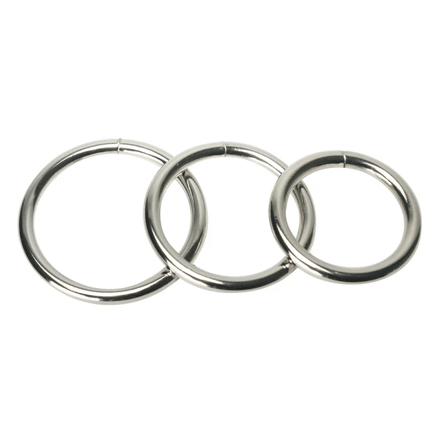 MS Trine Steel Ring Set