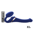 MULTI ORGASM BENDABLE STRAP-ON - XL - NIGHT BLUE