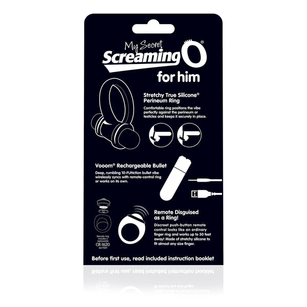 My Secret Bullet and Ring for Him - Black