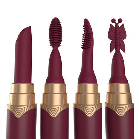 My Secret Premium Rechargeable Vibrating Lipstick - Merlot