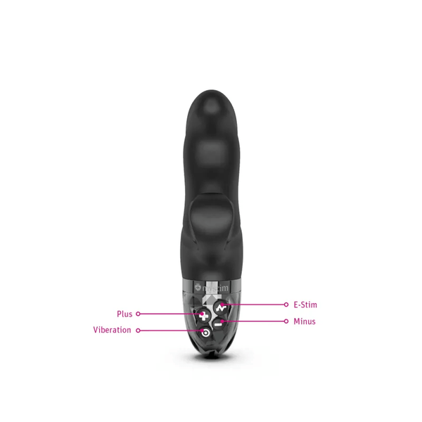 Mystim Hop Hop Bob eStimVibrator, Black