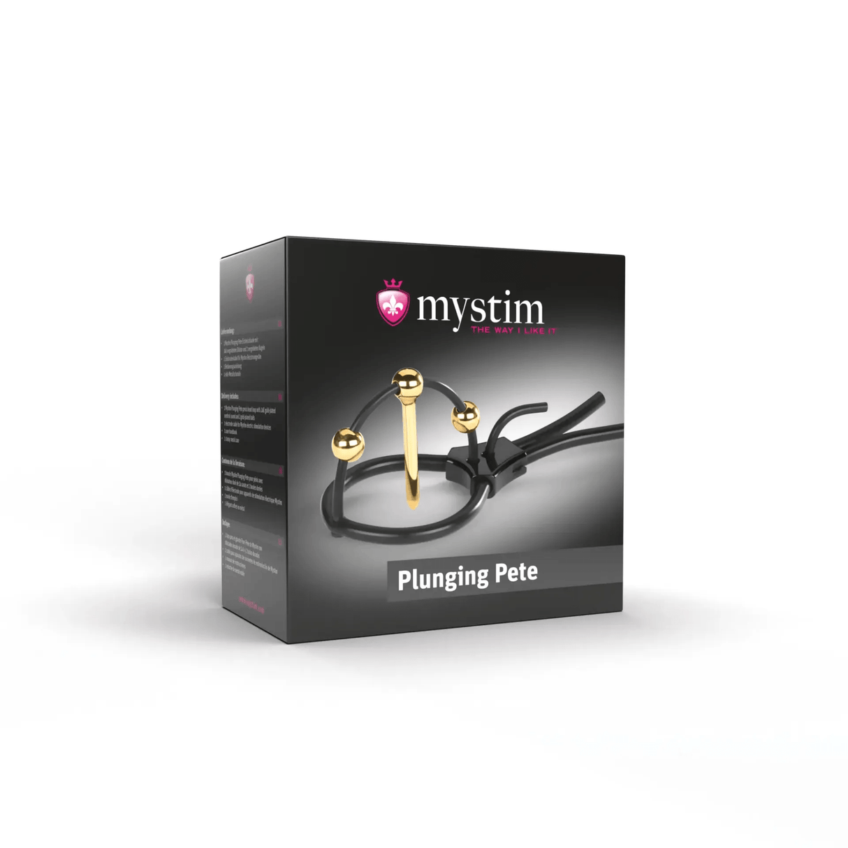 Mystim Plunging Pete - Corona Strap with Urethral Sound