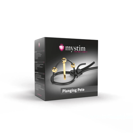 Mystim Plunging Pete - Corona Strap with Urethral Sound