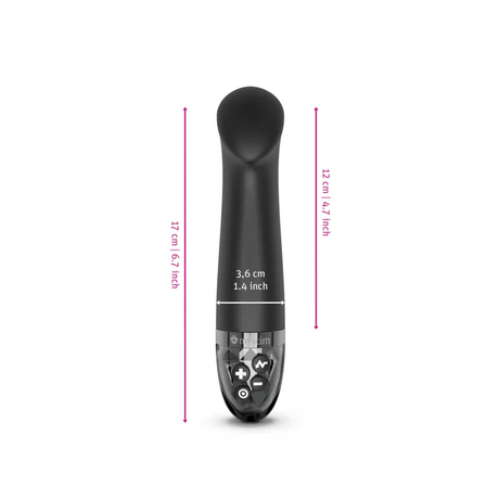 Mystim Right on Ron eStimVibrator, Black