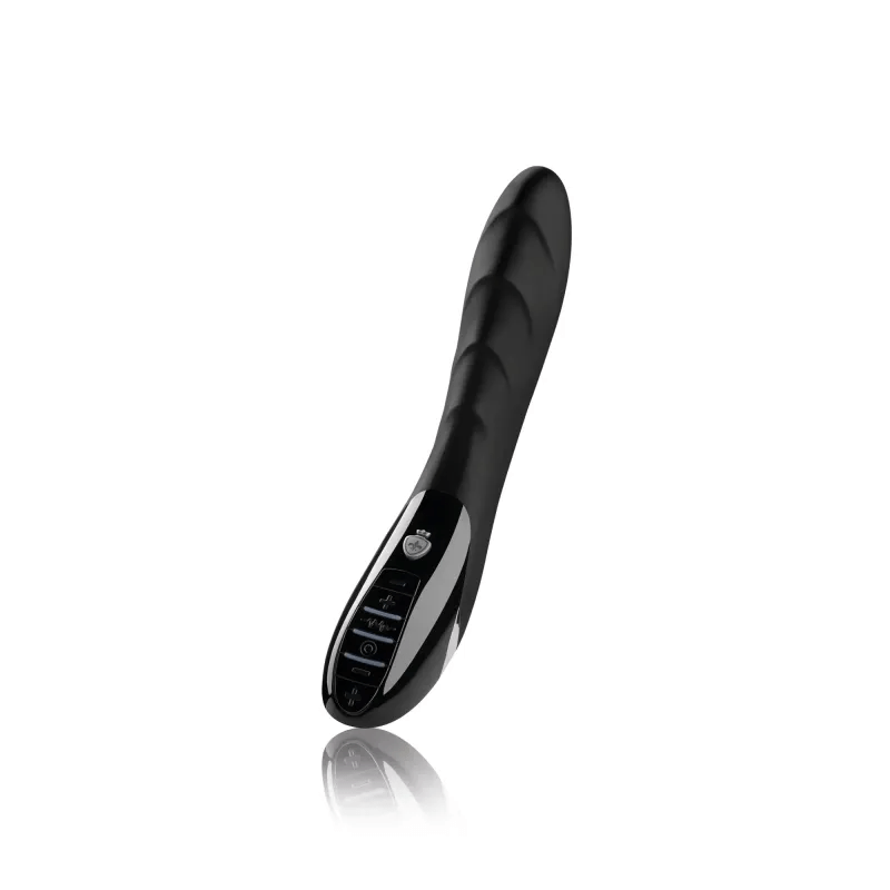 Mystim Sizzling Simon eStim Vibrator, Black Edition