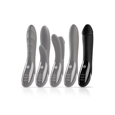 Mystim Tickling Truman eStim Vibrator, Black Edition