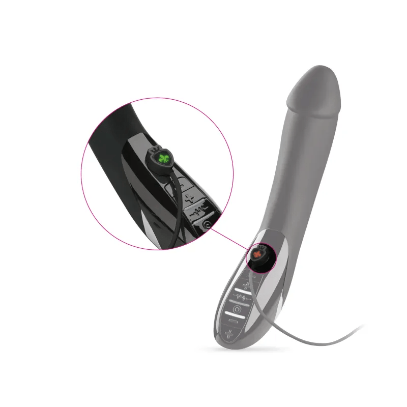 Mystim Tickling Truman eStim Vibrator, Black Edition