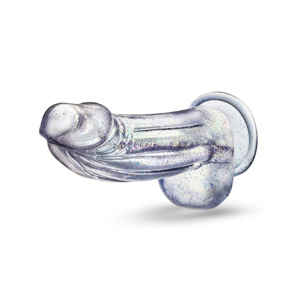 Naturally Yours Dildo - Bling - Sparkling Clear