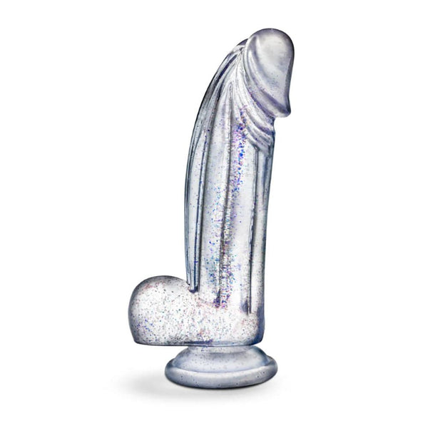Naturally Yours Dildo - Bling - Sparkling Clear