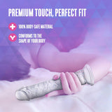 Naturally Yours Dildo - Glamor - Sparkling Clear